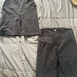Bundle Of Black Yoga Shorts